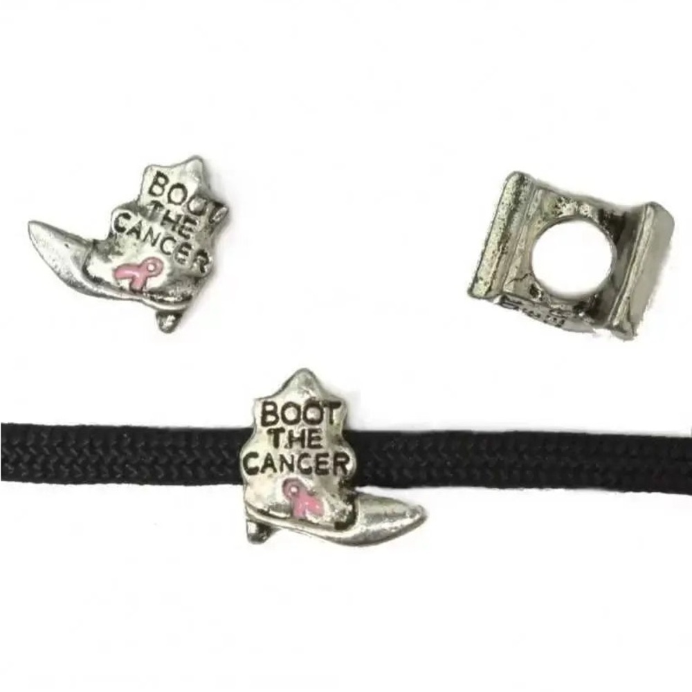 Boot Cancer Charm 2 Charms! Read Description!
